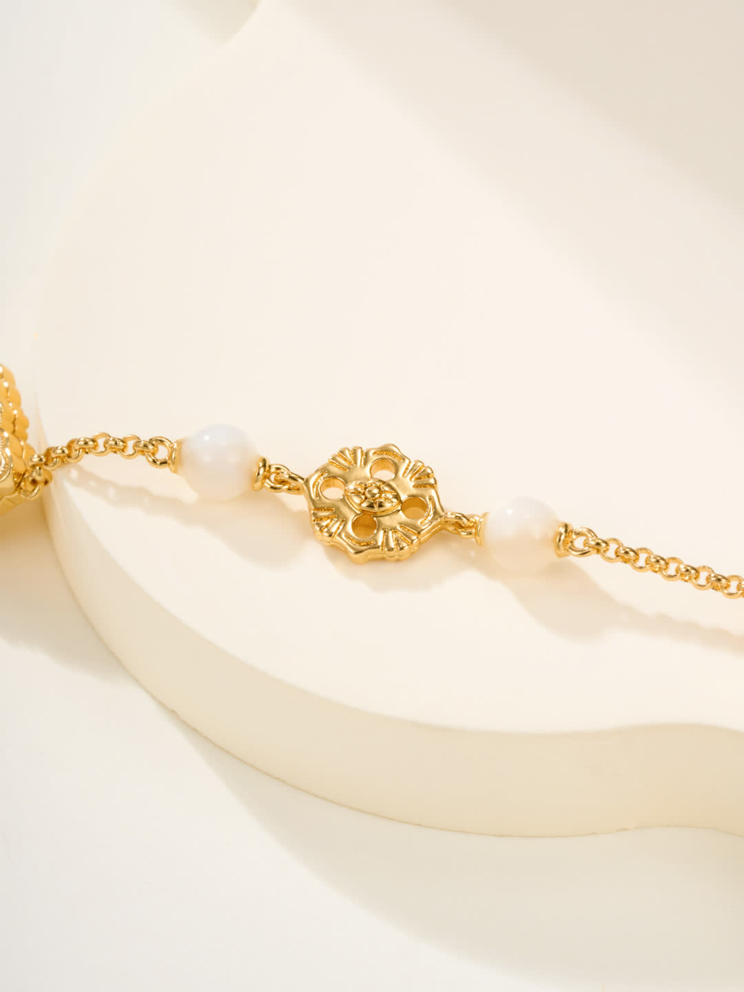 Van Cleef & Arpels Gold and Opal Bracelet